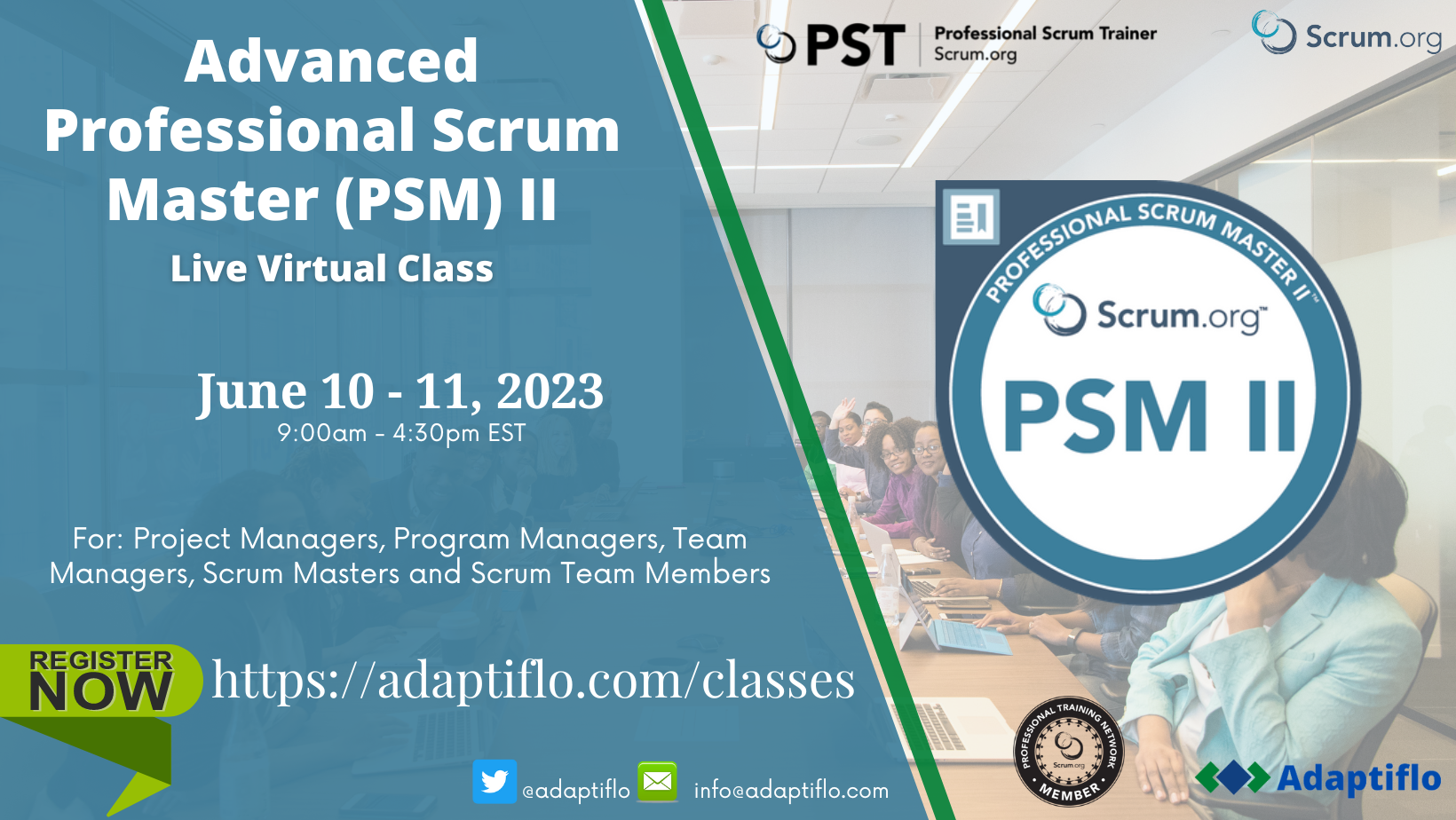 Professional Scrum Master II